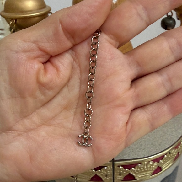 New 925 Sterling Silver Gold plated peal Fashion Necklace 15” to 20” inches - Picture 8 of 8